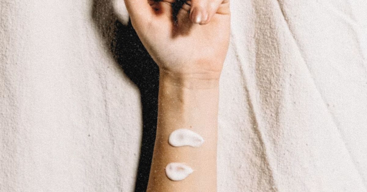 Non-sticky body lotion